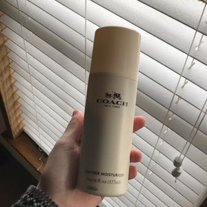 Coach purse leather moisturizer